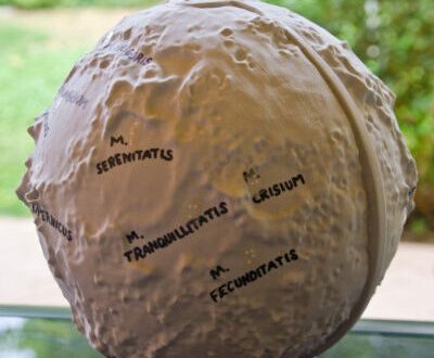 Astronomy for Equity. A tactile globe allows students who are blind and visually impaired to feel the universe.